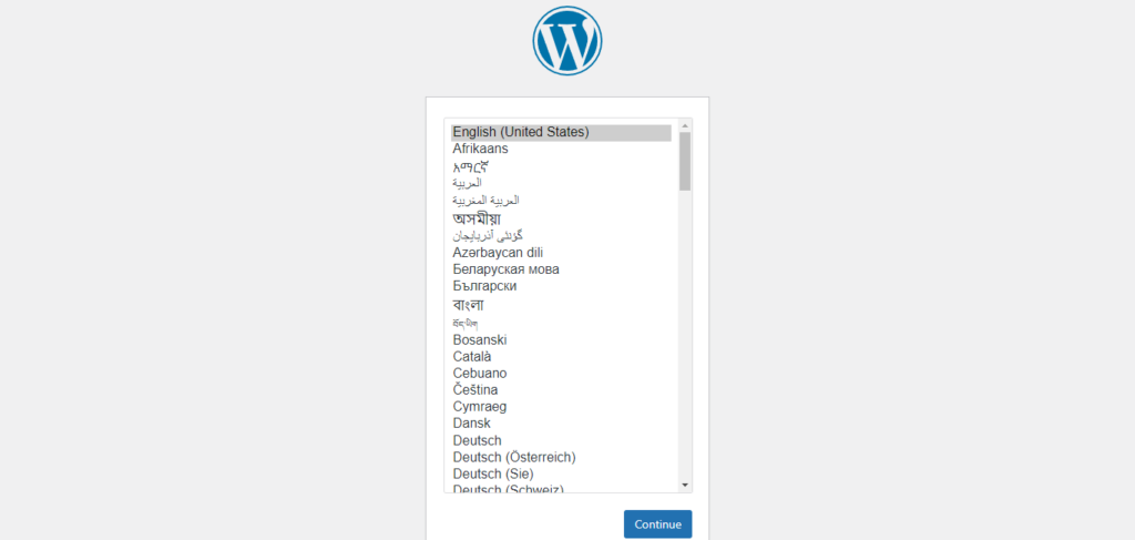 Konfigurasi WordPress