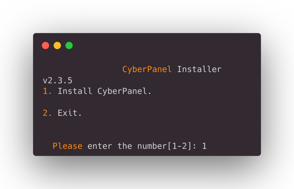 Install Cyberpanel Ubuntu